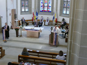 Ökumenischer Gottesdienst in St. Crescentius anlässlich des 3. Ökumenischen Kirchentags (Forto: Karl-Franz Thiede)